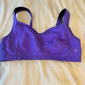Purple Lululemon Sports Bra